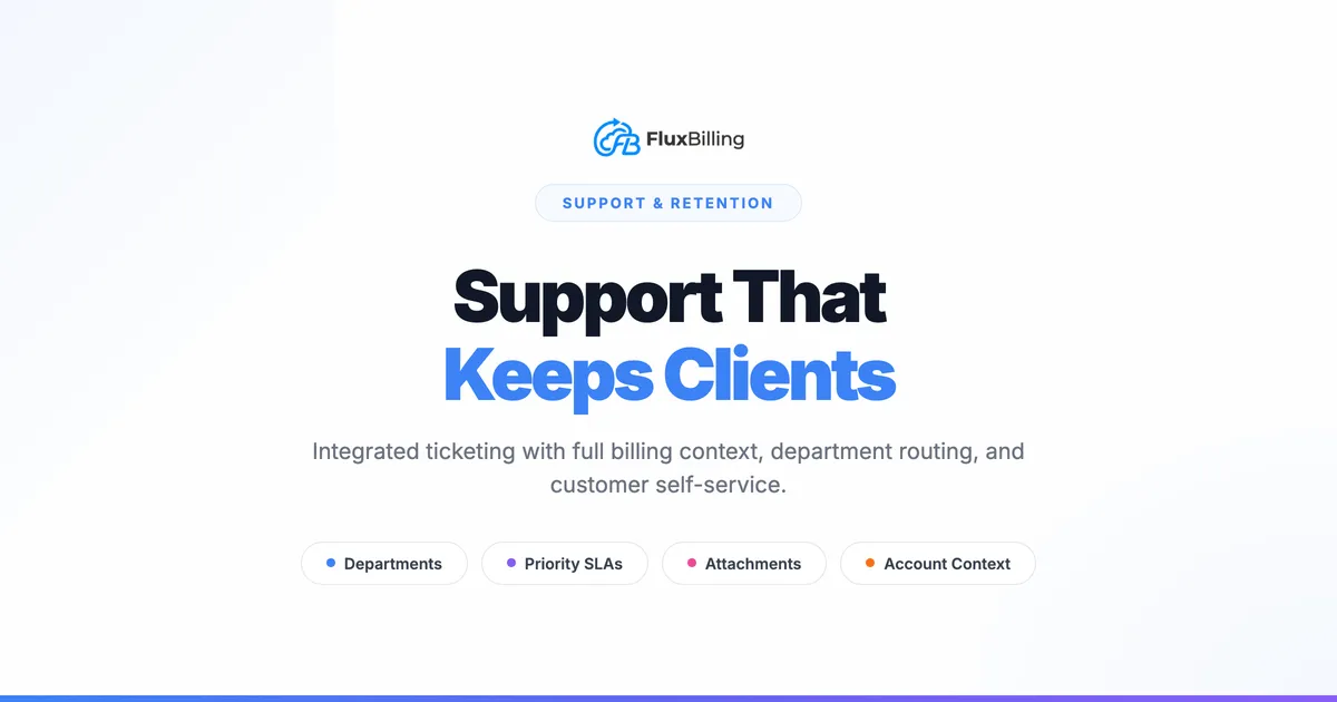 How a Built-In Ticketing System Improves Hosting Customer Retention